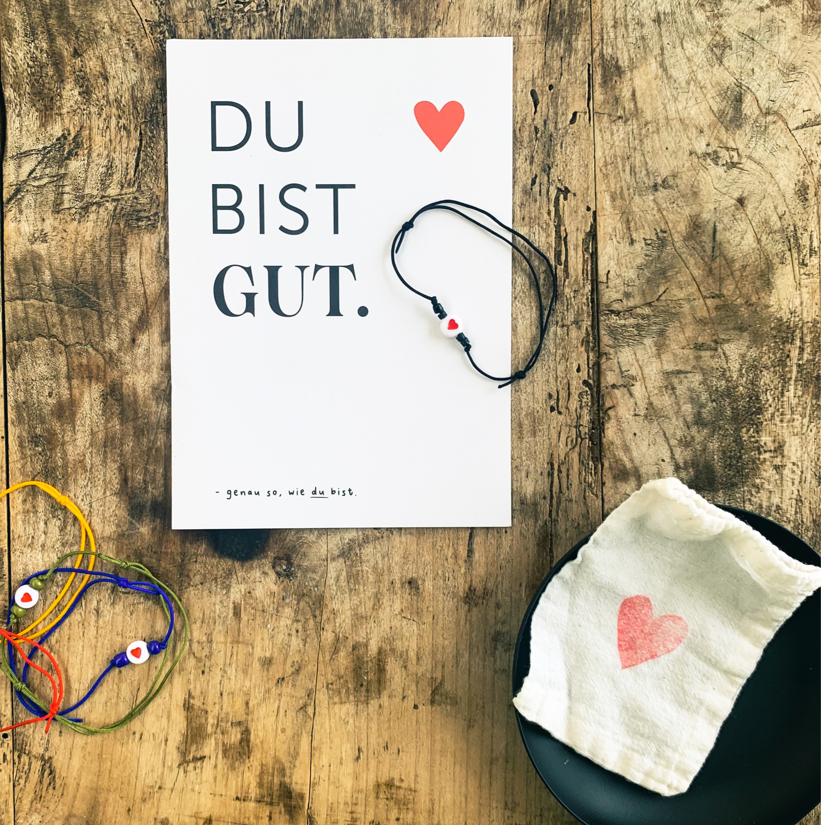 Karte / DU BIST GUT.