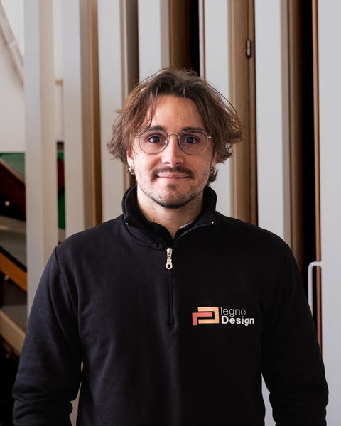 Foto di un designer dell'azienda
