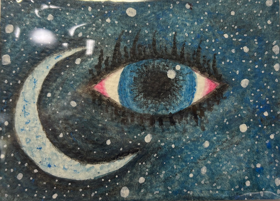 Patti Falk-Surrealism ACEO, 4/4-4/30