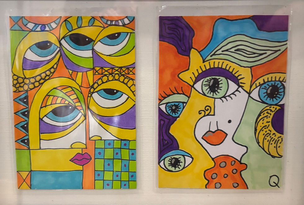 Patti Falk-Surrealism ACEO, 4/4-4/30