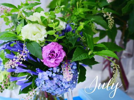 Flower styling 7月