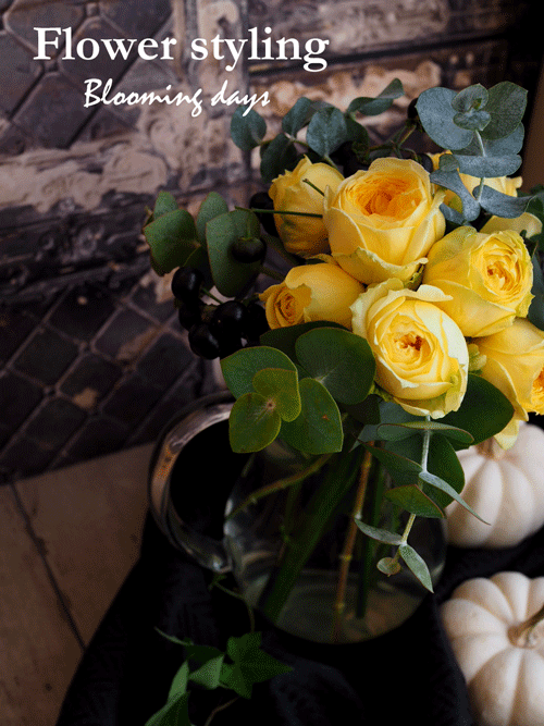 Flower styling 花のある暮し 9月