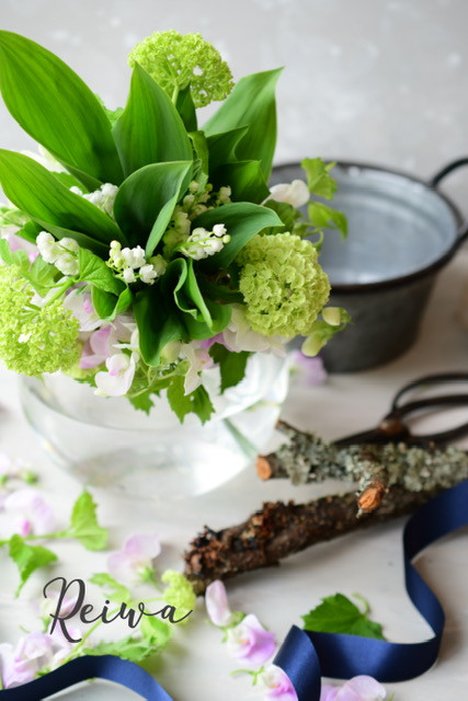 Flower styling 花のある暮し すずらん