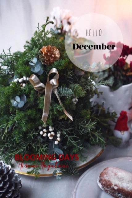 Flower styling クリスマス2018