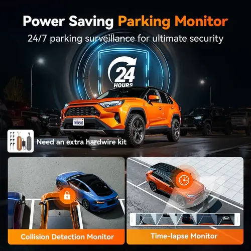 縮圖：WOLFBOX X5 Duo 4K+2.5K STARVIS 2 IMX678 前後行車記錄儀 車CAM 行車記錄器