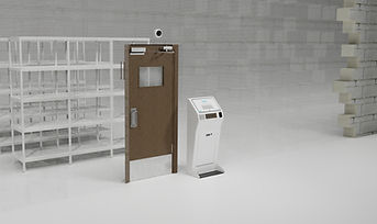 RFID inventory tracking system scanning tagged products in real time
