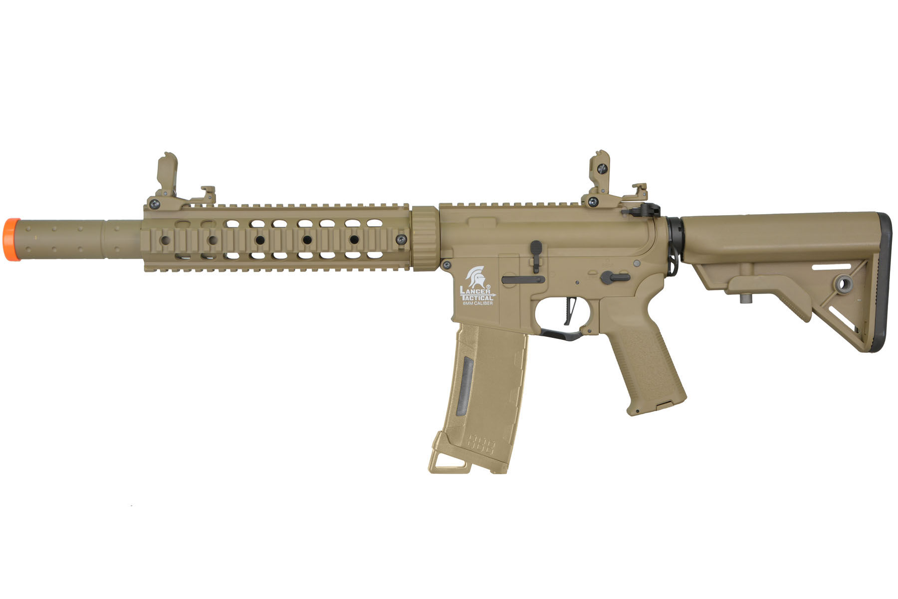 Gen 3 Nylon Polymer M4 SD Airsoft AEG w/ Mock Suppressor & Crane Stock