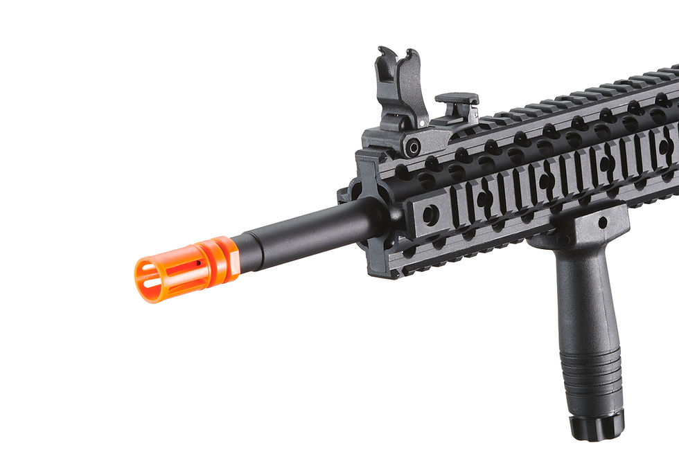 Thumbnail: Gen 2 M4 Evo 10" Quad-Rail Airsoft AEG w/ Crane Stock