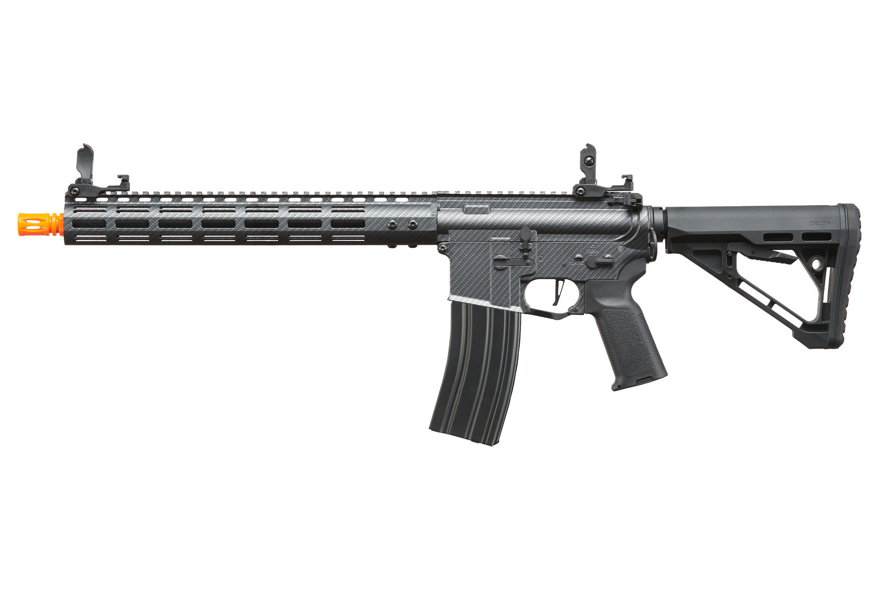 Gen 3 Archon M-LOK 14" Airsoft M4 AEG Delta Stock (Black/Carbon)