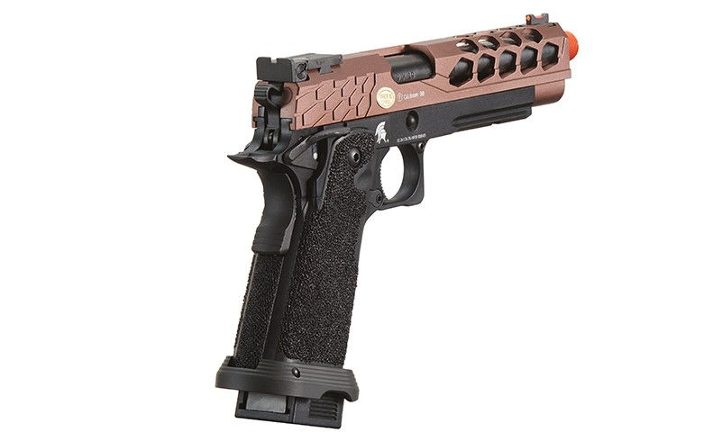 Thumbnail: Stryk Hi-Capa 5.1 Gas Blowback Airsoft Pistol (Cerakote Color: Viper)