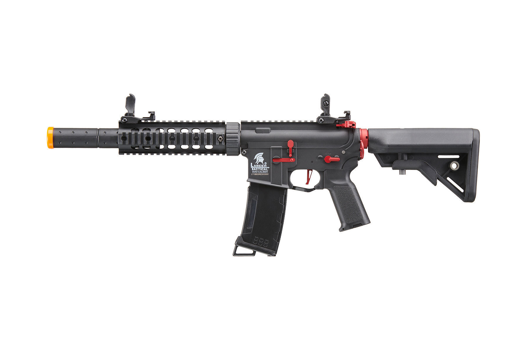 Gen 3 M4 SD Carbine 7" Airsoft AEG w/ Mock Suppressor & Crane Stock