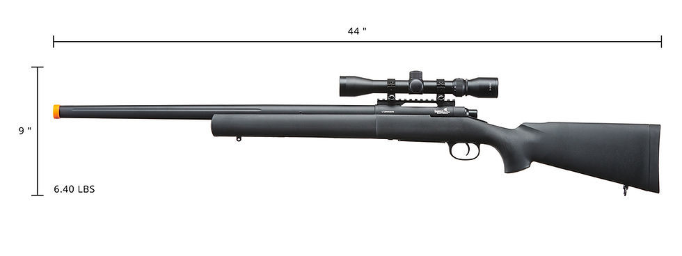 Thumbnail: Airsoft M24 Bolt Action Spring Powered Sniper Rifle w/ Scope High FPS (Tan)