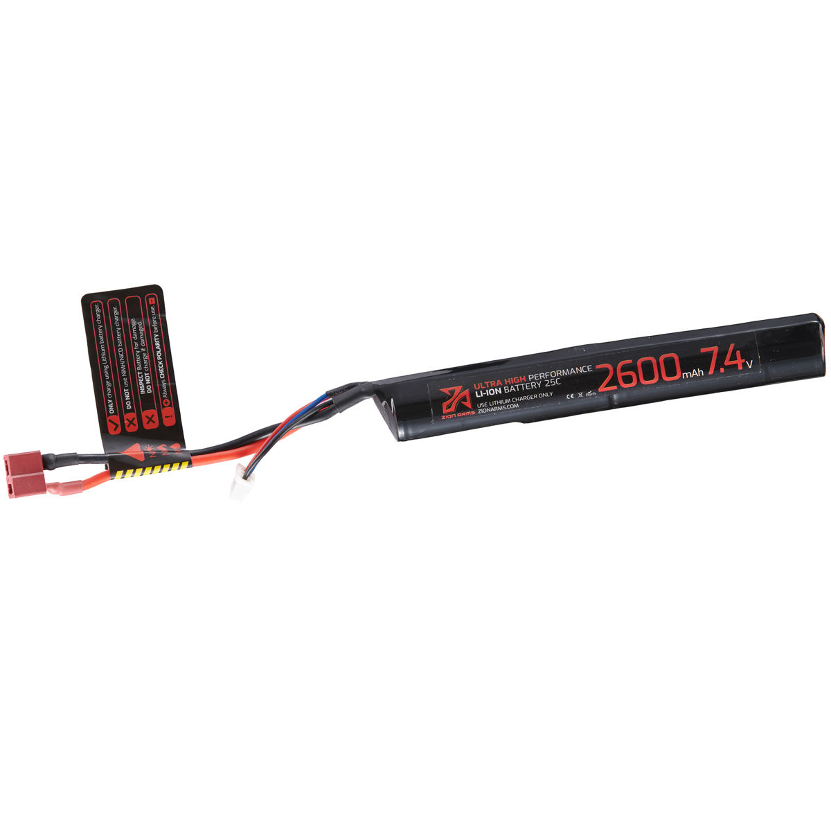 7.4v 2600mAh Lithium-Ion Stick Battery (Deans)