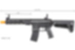 Thumbnail: Lancer Tactical Gen 4 Stalker 10" M4 AEG Airsoft Rifle w/ Nebula 2 ETU (Black)