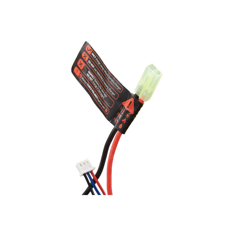 Thumbnail: 11.1v 2600mAh Lithium-Ion Nunchuck Battery (Tamiya)
