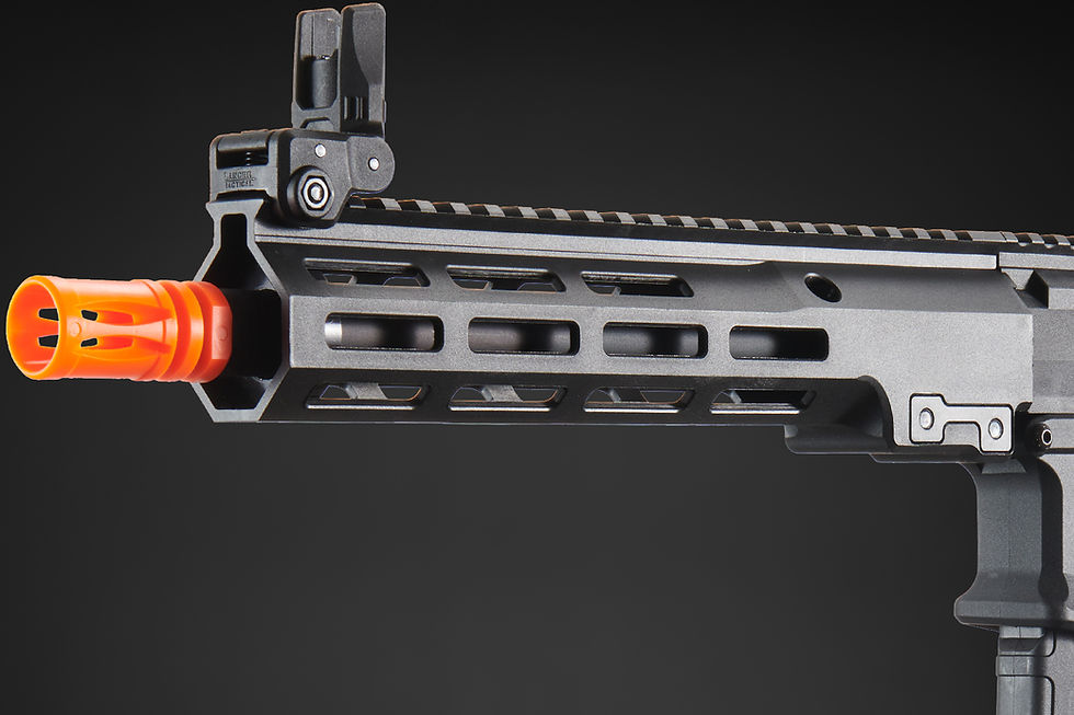Thumbnail: Lancer Tactical Gen 2 Stalker 10" M4 AEG Airsoft Rifle (Black)