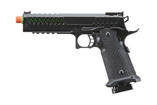 【HI FI FNK】Noble Standard Top Knightshade Green Barrel Hi-Capa Gas Blowback Airsoft Pistol