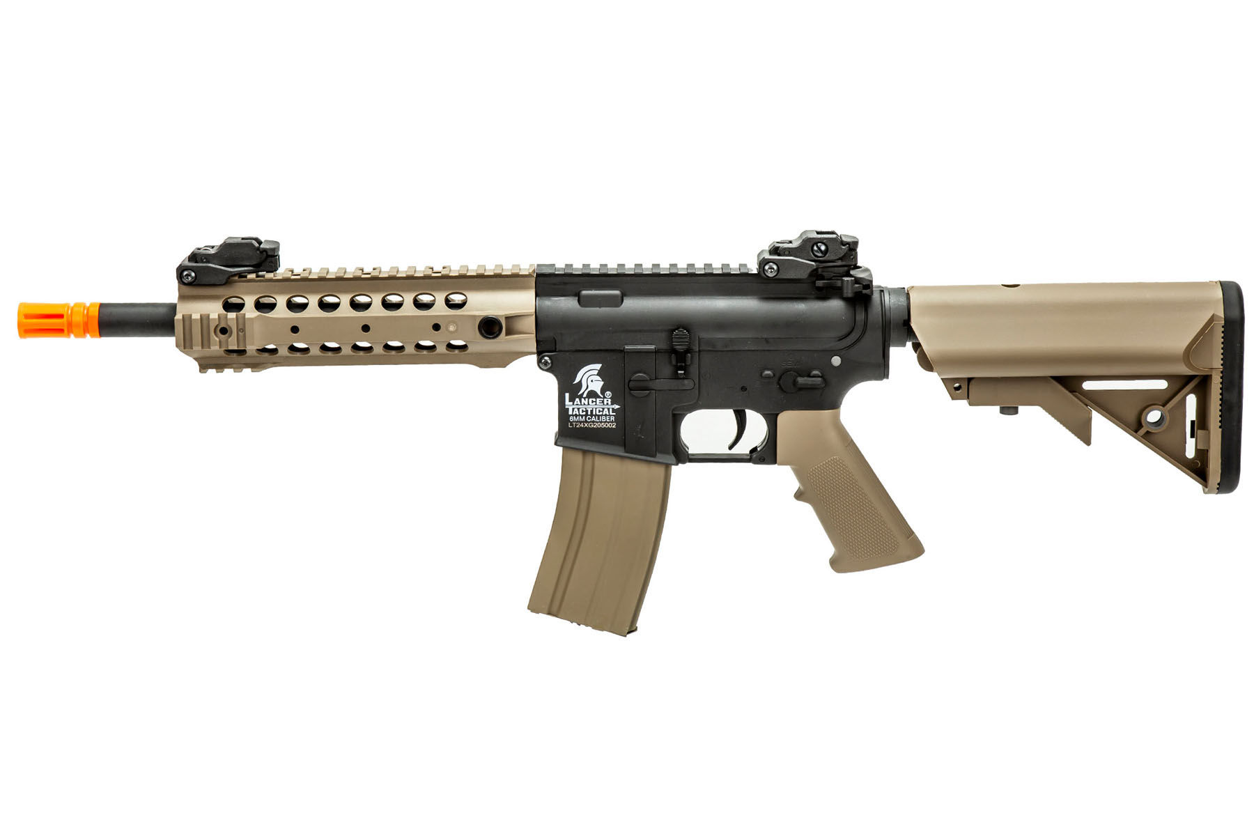 Gen 2 M4 CQB Airsoft AEG w/ Crane Stock (Black/Tan)