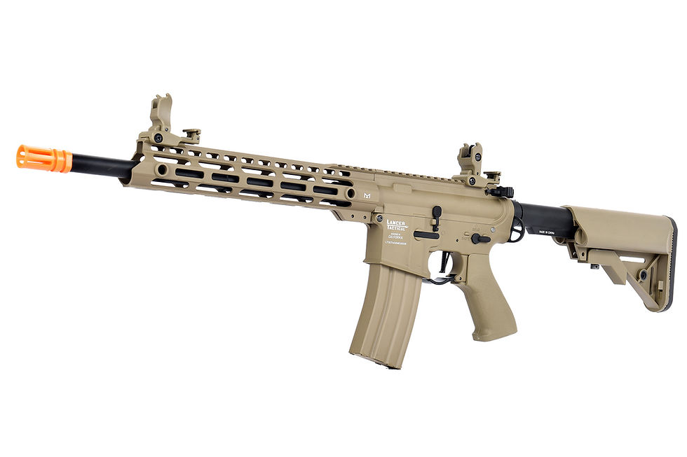Thumbnail: Lancer Tactical Enforcer BLACKBIRD Airsoft AEG Rifle [HIGH FPS] (TAN)