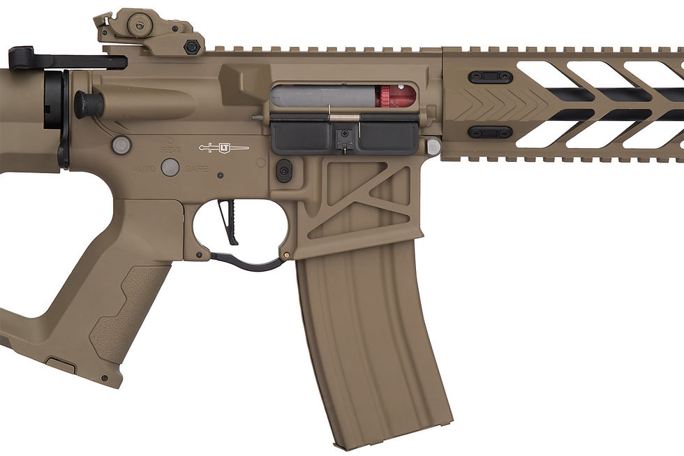 Thumbnail: Lancer Tactical Enforcer NIGHT WING Skeleton AEG [LOW FPS] w/ Alpha Stock (TAN)