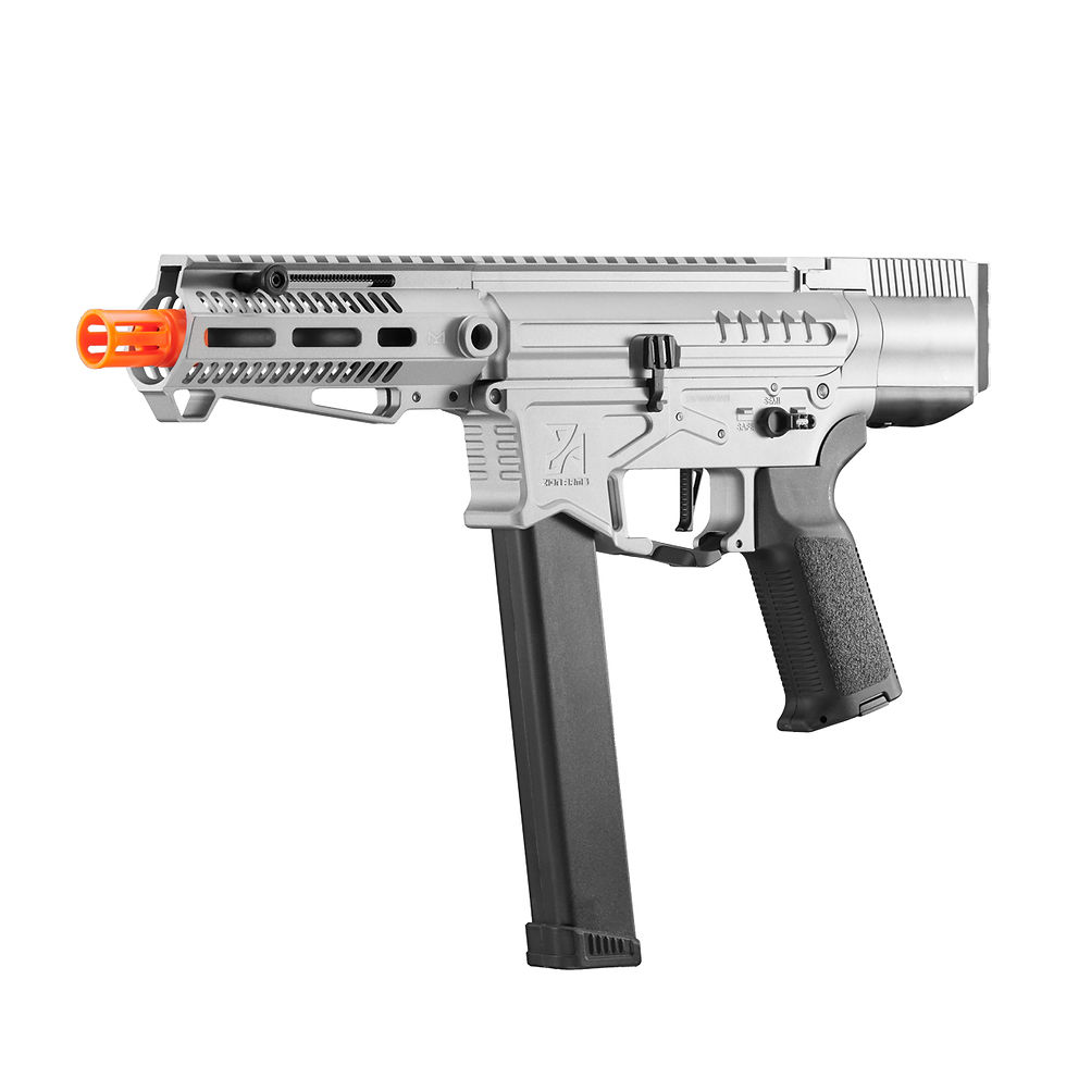 Thumbnail: R&D Precision Licensed PW9 Mod 0 Airsoft Rifle (Gray)