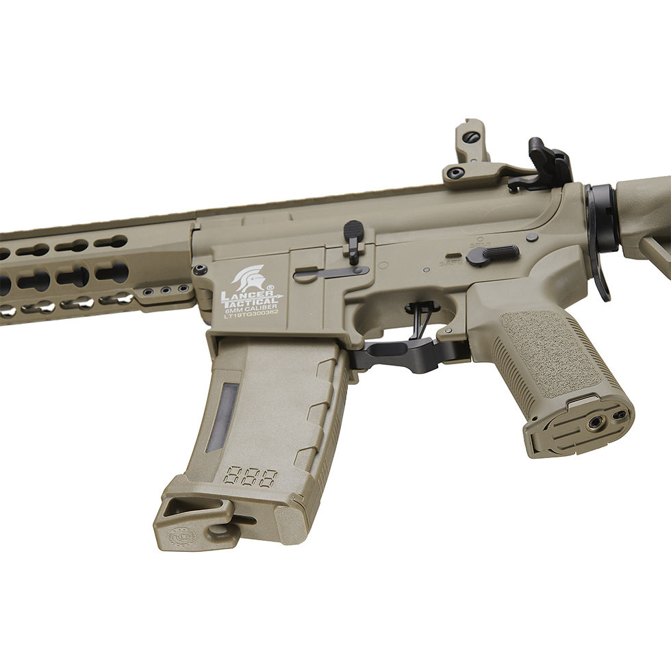 Thumbnail: Gen 3 10" KeyMod Airsoft M4 Carbine AEG w/ Crane Stock