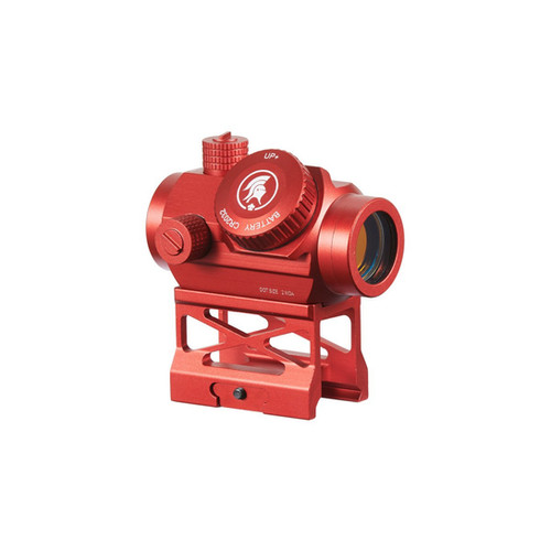 Micro Red Dot Sight with Riser Mount (Red) Lancer Tactical