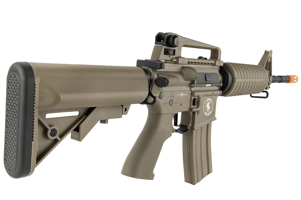 Thumbnail: Lancer Tactical M4A1 Proline AEG [Low FPS] (Color: Tan)