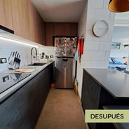 Diseño de interiores | Espacio Algarrobo | Living | Decoración | Decoradores Santiago | muebles de cocina