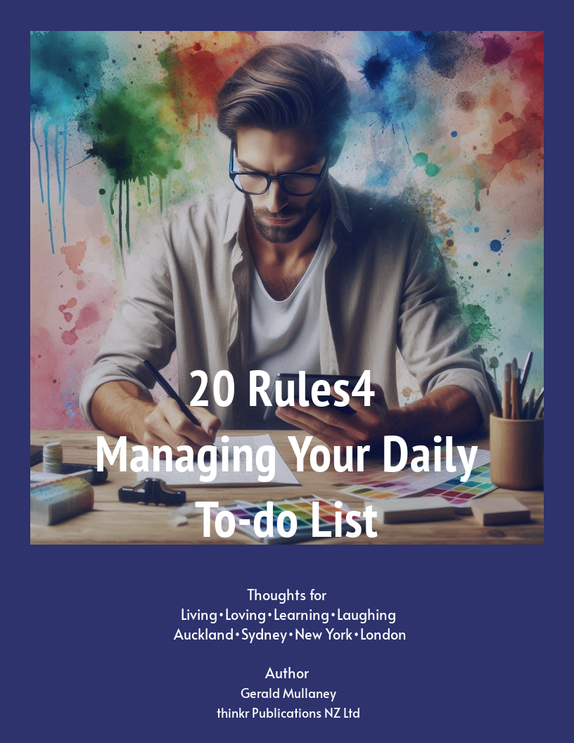Thumbnail: 20 Rules4 Managing Your Daily To-do List
