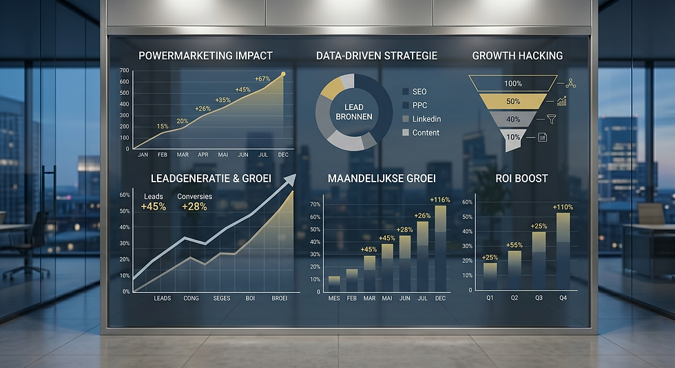 WAT IS POWERMARKETING? DÉ MOTOR ACHTER B2B-GROEI EN LEADGENERATIE