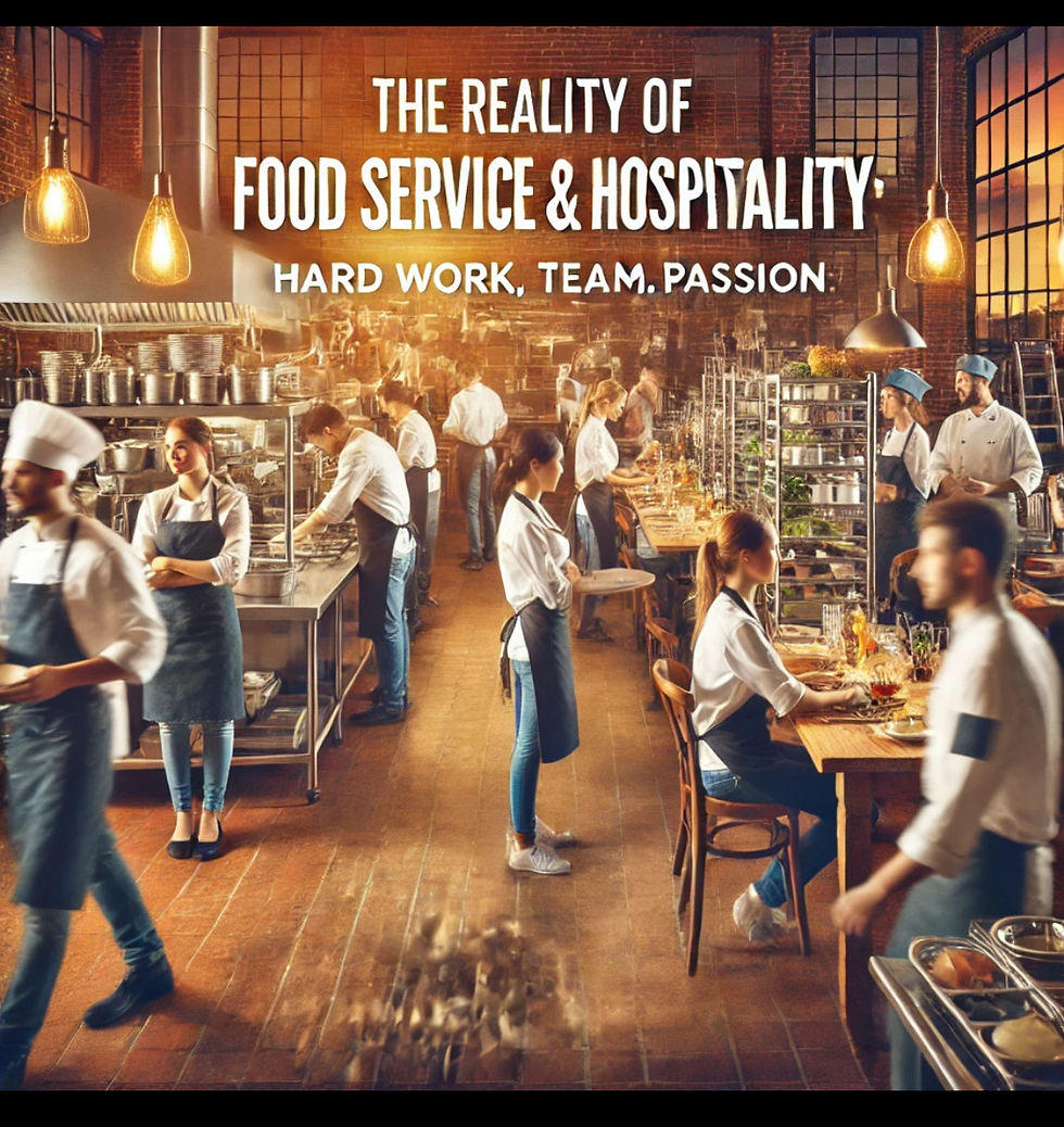 The Reality of Working in Food Service and Hospitality