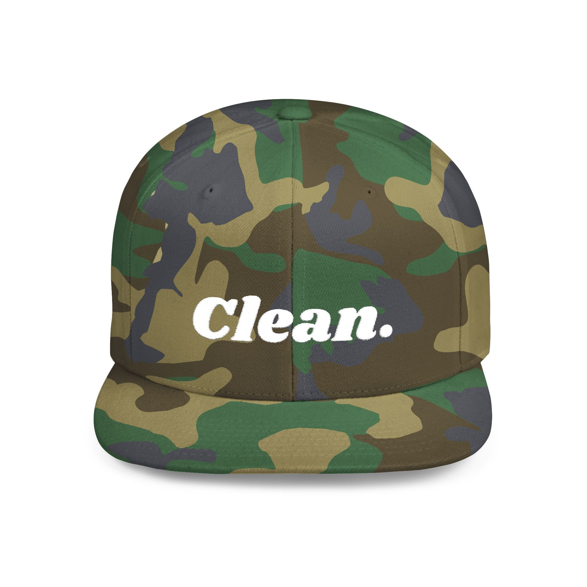 *NEW* Clean Flat Bill Snapback