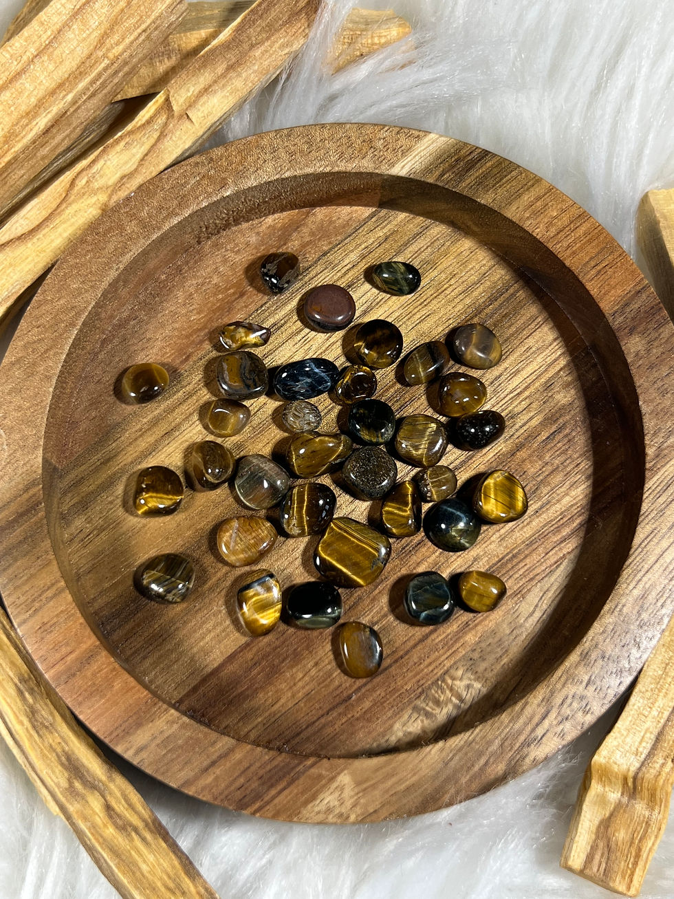 Yellow Tiger Eye Chips