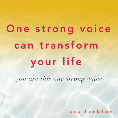One strong voice to transform your life
