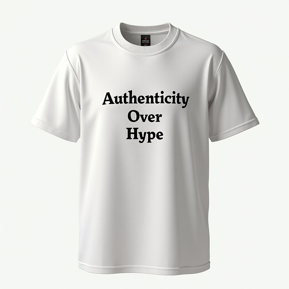 Authenticity Over Hype