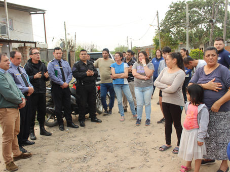 Seguridad Vecinal: se llevó adelante una nueva reunión en el barrio Jardín
