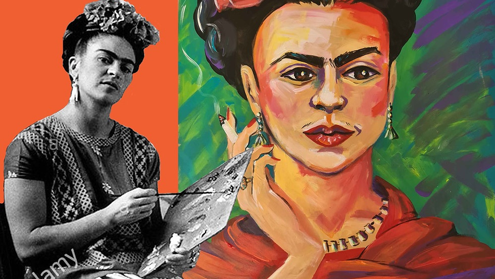 Paint & Sip- Frida Kahlo
