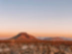 Views of the Mountains you see from Starstruck Glamping at Sunrise