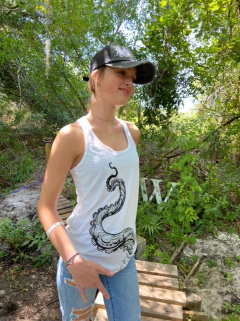 Ladies Tentacle Tank Top