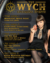 thewych-poster monthly upcoming event poster by week