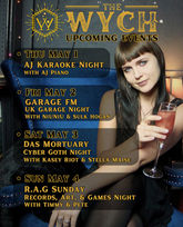 thewych-poster monthly upcoming event poster by week
