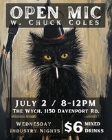 thewych-poster open mic promo