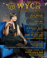 thewych-poster monthly upcoming event poster by week