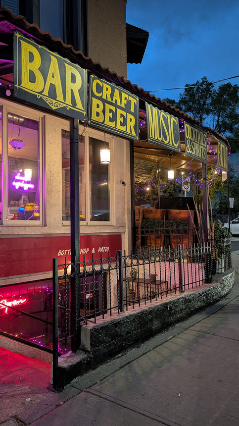 The Wych exterior front and signage from the street bar craft beer music