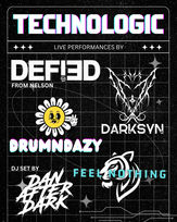 thewych- promo poster technologic lineup event