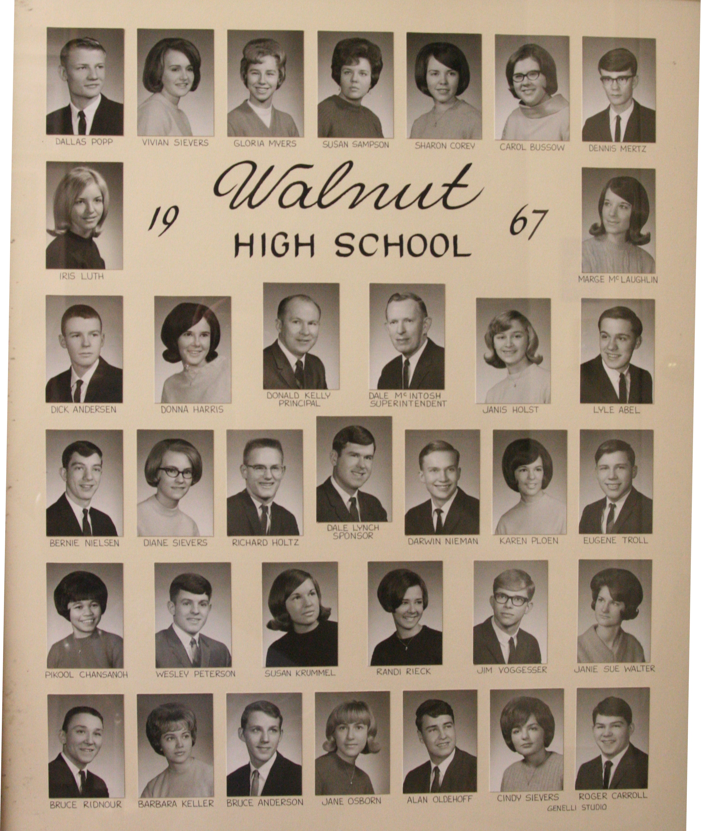 Walnut High School Class Composites