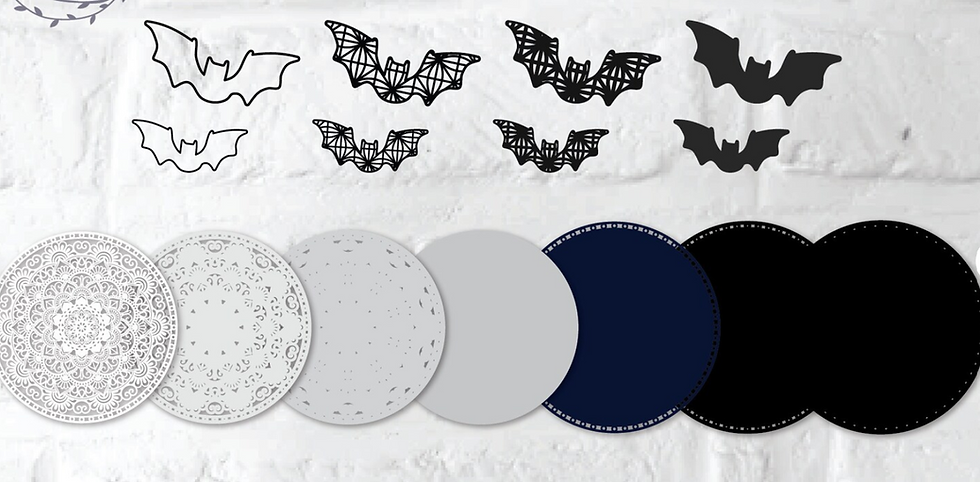 Thumbnail: 3D Bat Moon Mandala