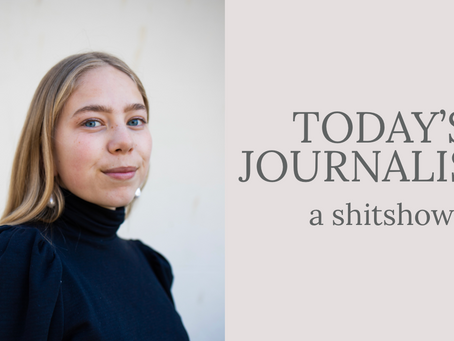 Is today’s journalism any better than a cheap top from H&M? 