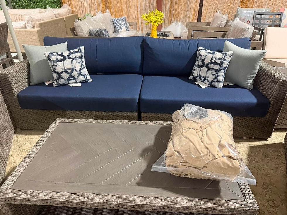 Thumbnail: Atleisure®  7-piece Woven Outdoor Deep Seating Set